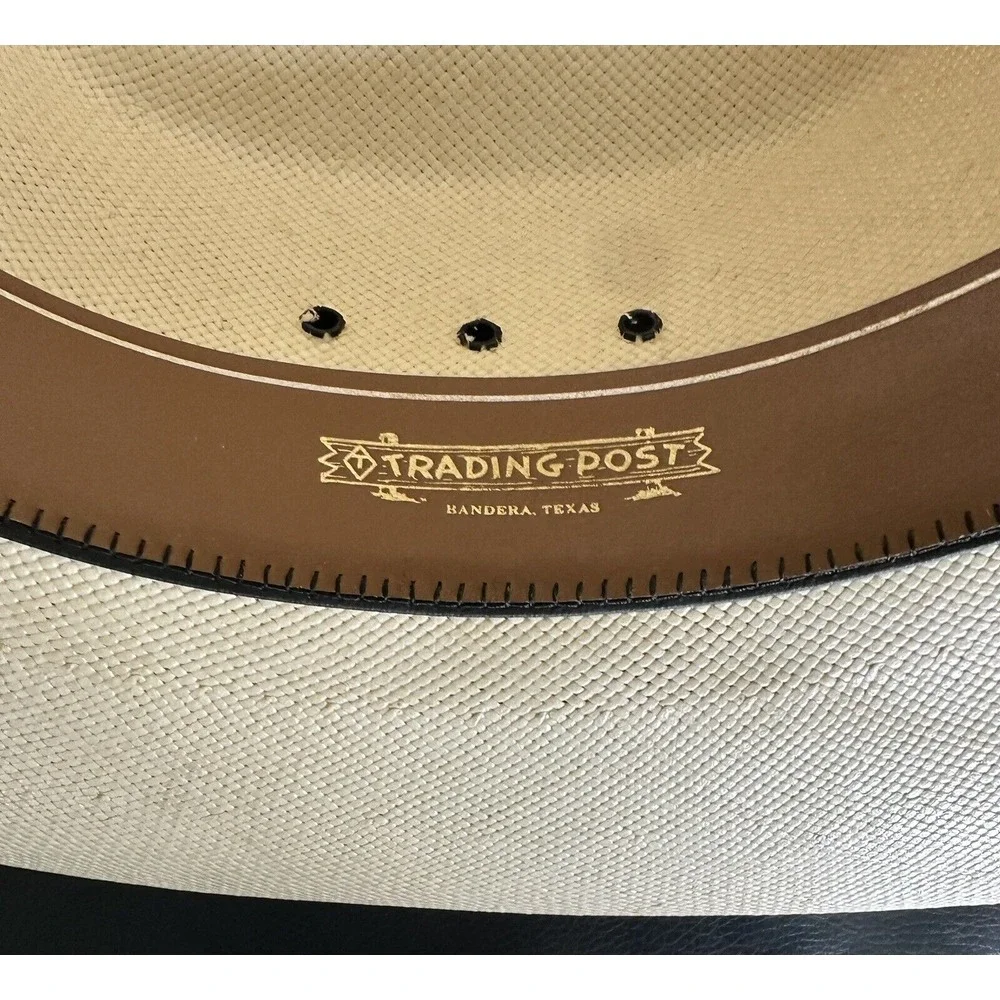 Resistol Self Conforming 4X‎ Shantung Panama Long Oval Size 7 Made In Texas USA